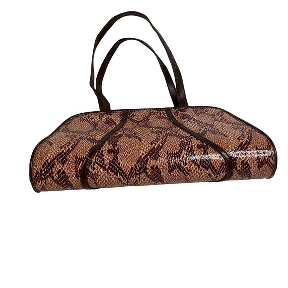 Wild Rose Faux Snakeskin Mini Purse - Picture 6 of 7